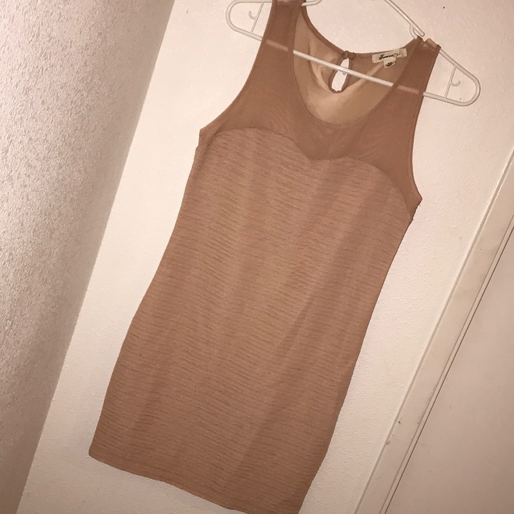 Nude dress